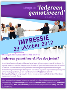 Congres 'Iedereen gemotiveerd'